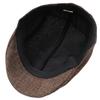 Hat Comfortable Solid Color Flax Breathable Peaked Cap for Daily Life