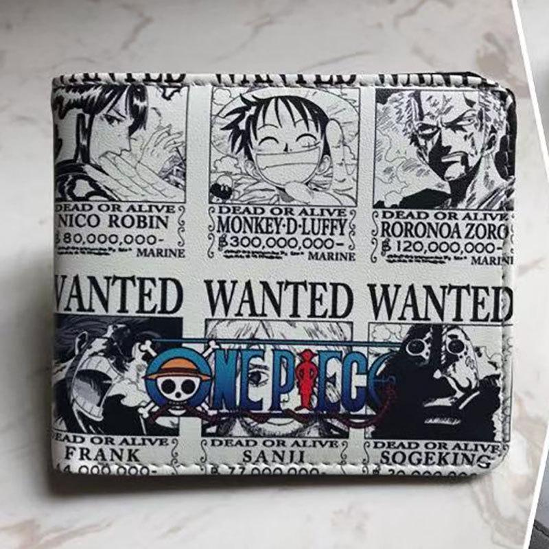 One Piece Luffy & Zoro унисекс из искусственной кожи короткий кошелек и портмоне wallet