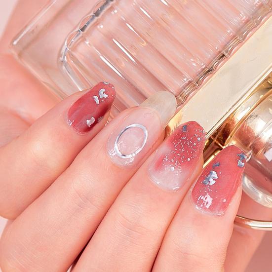 1 Set Nail Sticker Removable Ultra-Thin Non-Irritation Bubble Free Exquisite Pattern Decorative Resin Ink Nail Sticker