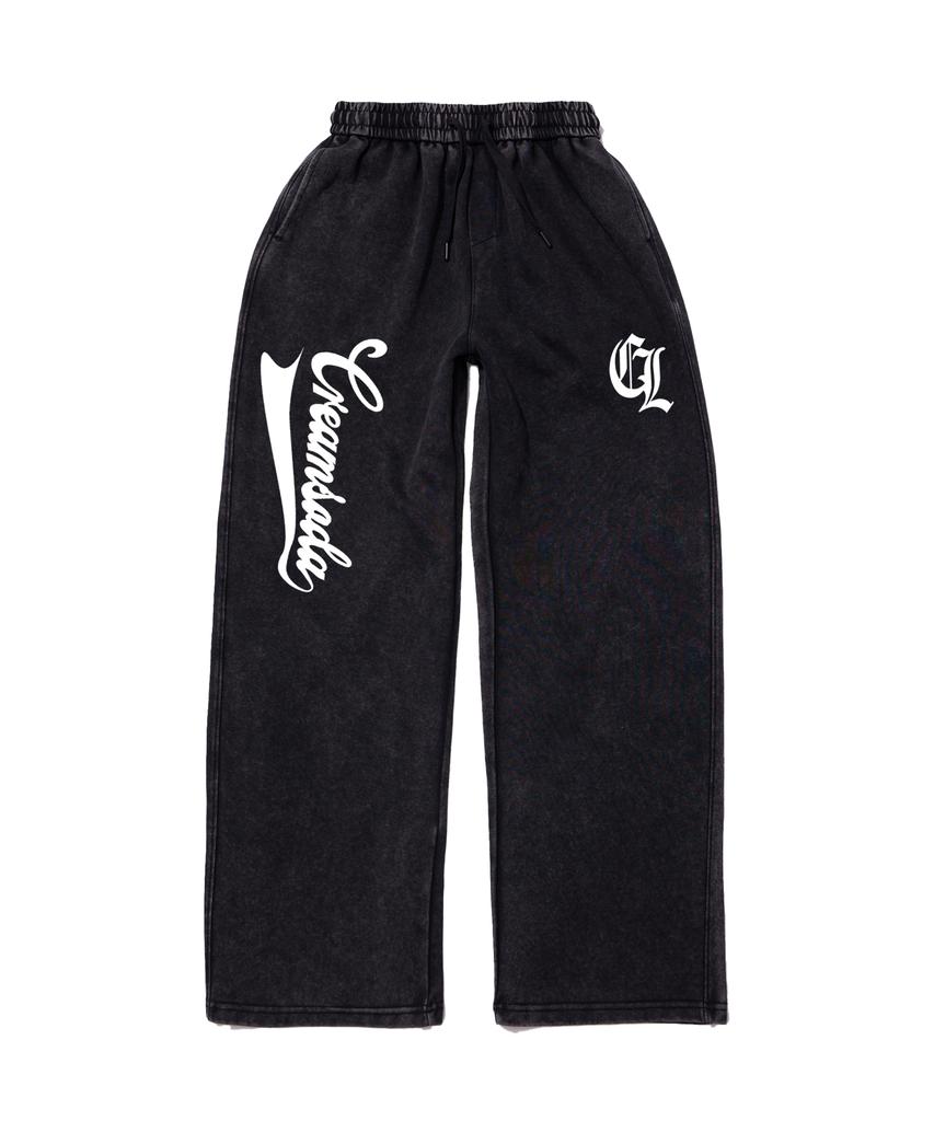 CREAM SODA LAB Old Ciel Pigment Wide String Pants