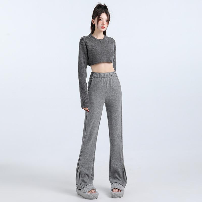 

Утягивающие и эластичные на талии, слегка развевающиеся повседневные брюки для женщин на осень, штаны для йоги Horse Hoof для женщин на осень XL