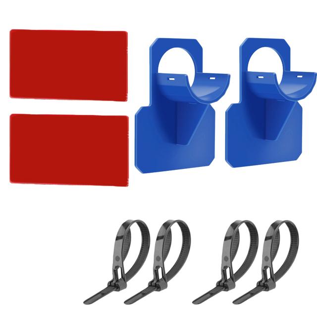 1/2Pcs Swimming Pool Pipe Holder Mount Supports Pipes 30-38mm for Intex Above Ground Hose Outlet with Cable Tie Supplies