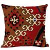 Silver Style Kilim Cushion Ethnic Indian of & Covers, 45x45cm, Patterns, Asian, Nordic, Ortega, African, (Set 4, A)