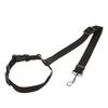 Solid Color Two-in-one Pet Car Seat Belt Nylon Lead Leash Backseat Safety Belt Adjustable Dogs Harness Collar Pet Accessories