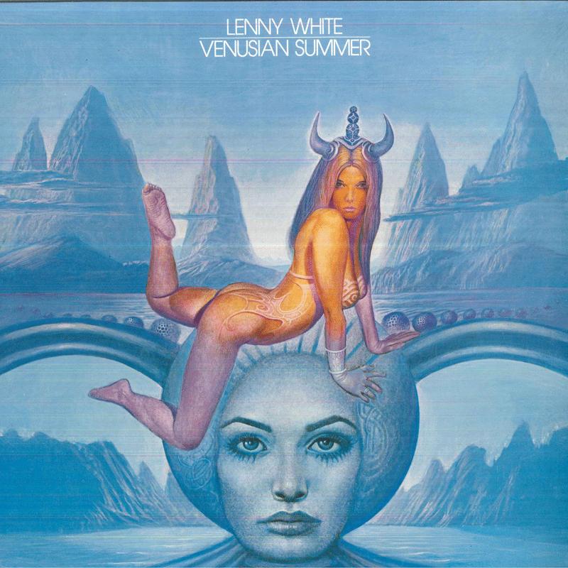 

LP Record LENNY WHITE Venusian Summer NE435 NEMPEROR 1975 US Jazz Used