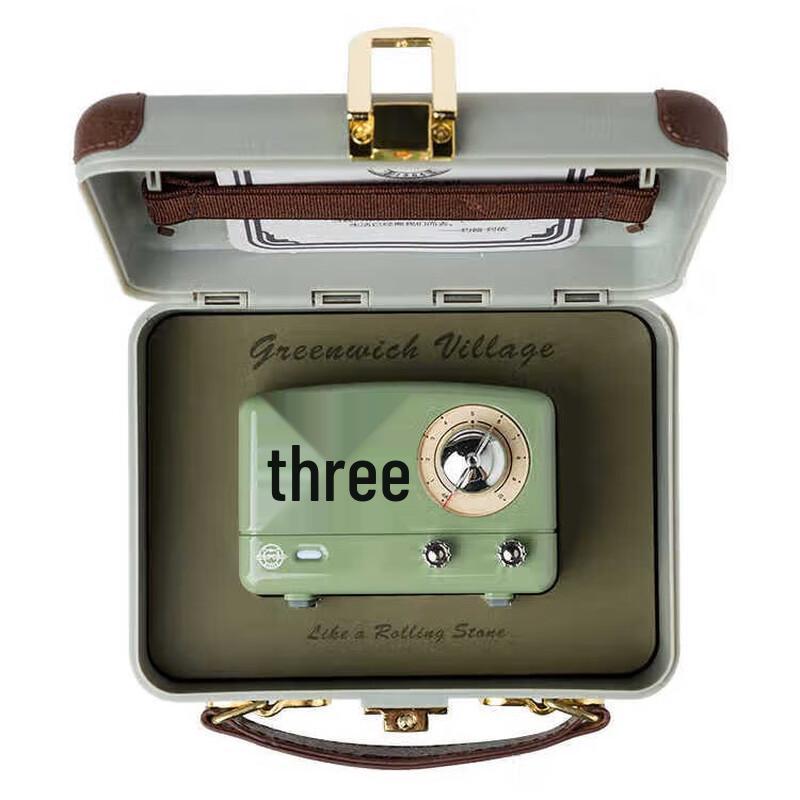 Muzen OTR Mini Portable Retro Bluetooth Speaker CN plug (adapter included)