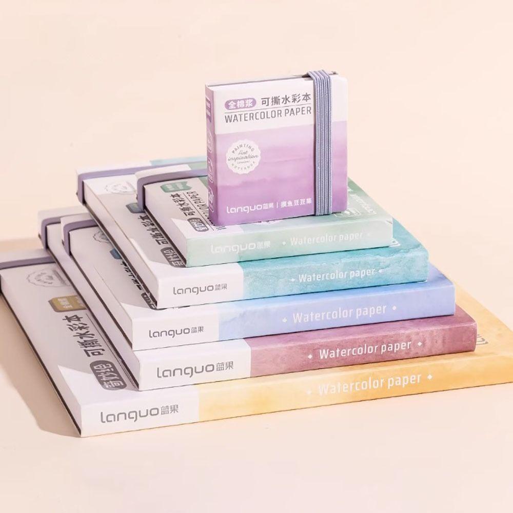 Inspiration Record Paint Book Tearable Draw Book High-quality Watercolor Book