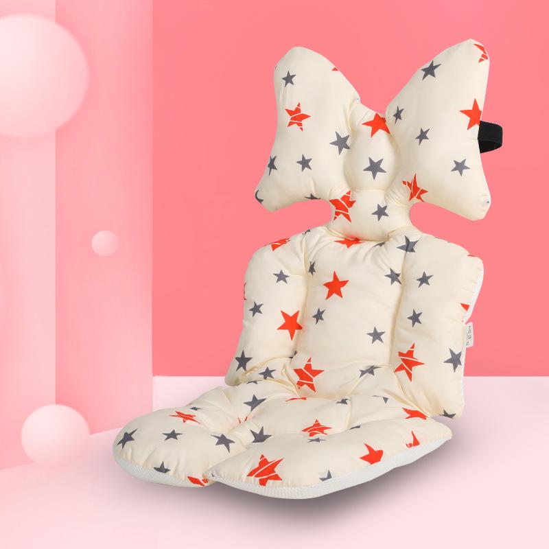 

Универсальная подушка для коляски и стульчика для кормления на все четыре сезона - Хлопковая подушка с добавленным теплом и толщиной для осени/зимы