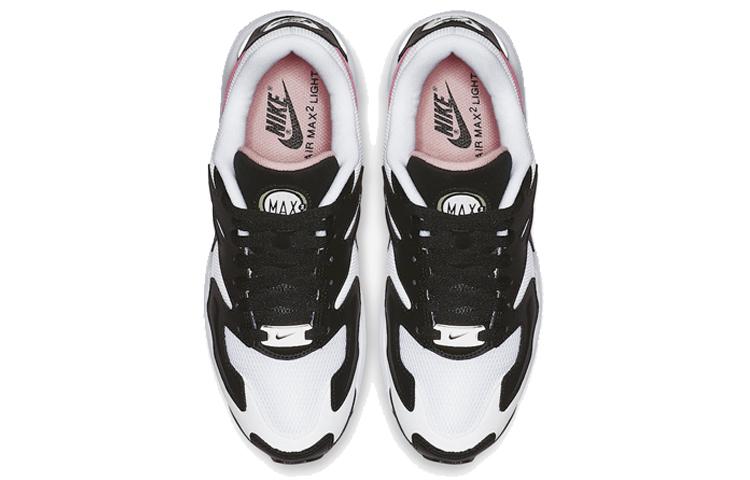 Nike Air Max2 Light White Bleached Coral Black Women's AO3195-101