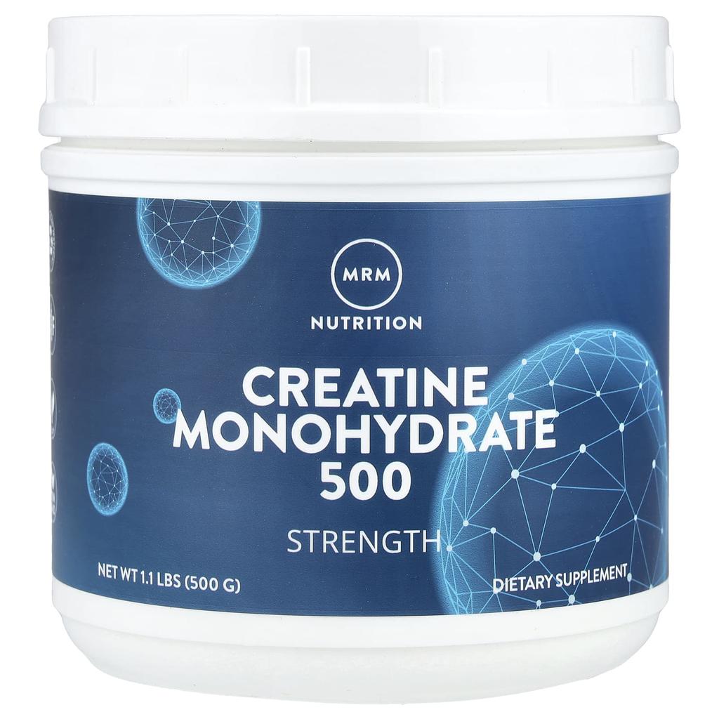 Creatine Monohydrate 500, 500G(1.1Lbs)