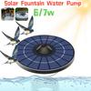 1/2.5W Outdoor Solar Fountain Suitable for Garden Pond Solar Fountain Pump Kit with 6 Nozzles for Garden Pond Decoration Auto Of