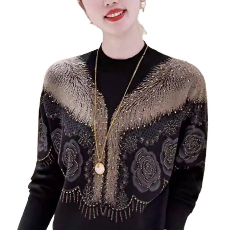 Autumn/Winter Anti-Pilling Knit Velvet Loose Shirt - Age-Reducing Fashion for Women & Moms