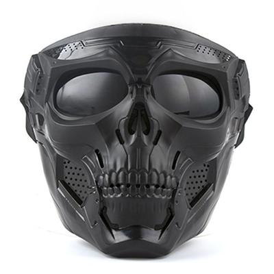 Militärische Totenkopf-Paintball-Schutzmaske