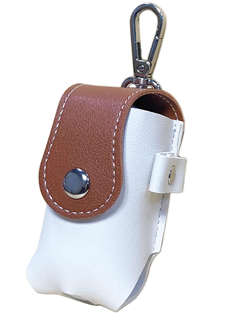Golf Ball Case Colors Belt Carabiner Accessory Case Golf Accessories [4 Available] (Camel)