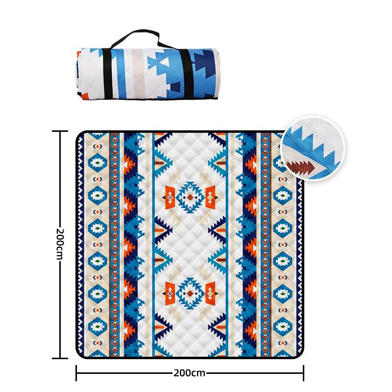 Camping Mat Waterproof Foldable Floor Mat Waterproof Blanket Easy-Clean Outdoor Camping Mat For Festival Travel Picnic 60*185cm