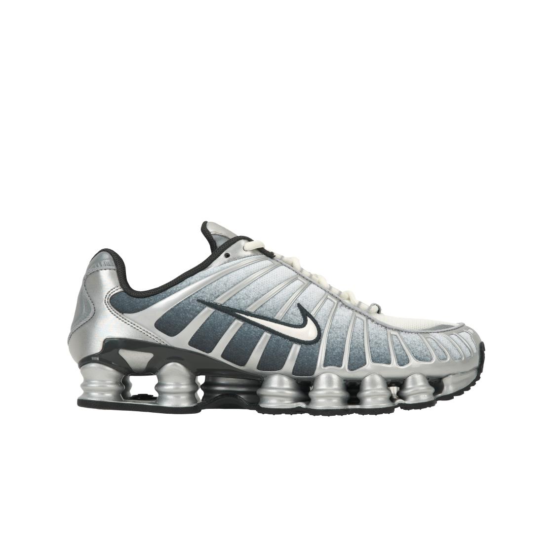 Мужские кроссовки Nike Shox TL Металлический Серебристый Серый Summit-White Wolf-Grey IH4466-095 36