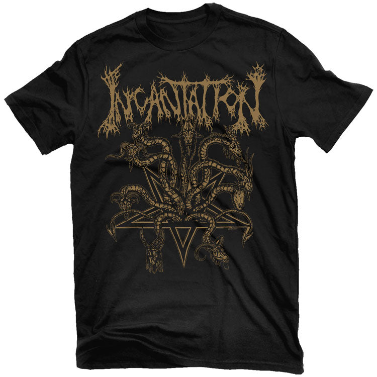 Incantation Onward To Golgotha Band Graphic Tee  Cotton Round Neck Casual Unisex Tshirt Summer Top