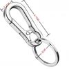 Metall Karabiner Clip Schlüsselanhänger Karabiner Form Schlüsselanhänger Schlüsselanhänger Ring Clip Halter Organizer für Zuhause Auto Schlüssel Schlüssel Finder Damen Herren