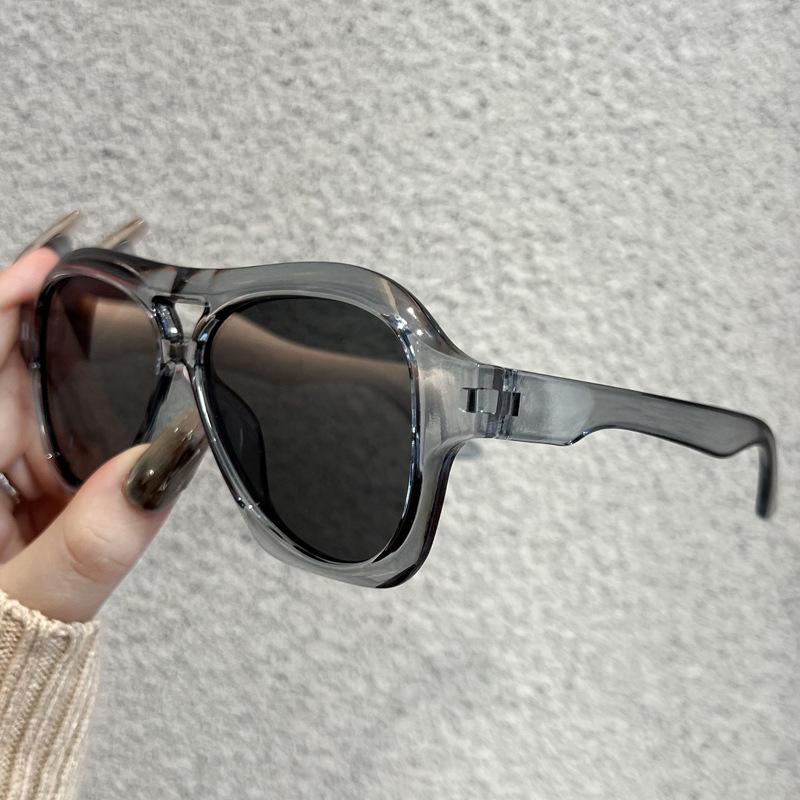 New Cool Square Double Bridge Sunglasses Retro Men'S Outdoor Driving Glasses Fashion Women'S Sunshade Shades Uv400 Eyewear