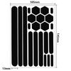Reflective Sticker, Reflective Tape, Reflective Sticker, Set of 2, Black,
