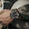 Fashion SANDA Brand 3359 Camo G Style Military Sports Men Led Digital Outdoor Sport Electronic Stopwatch Waterproof Casual Watch