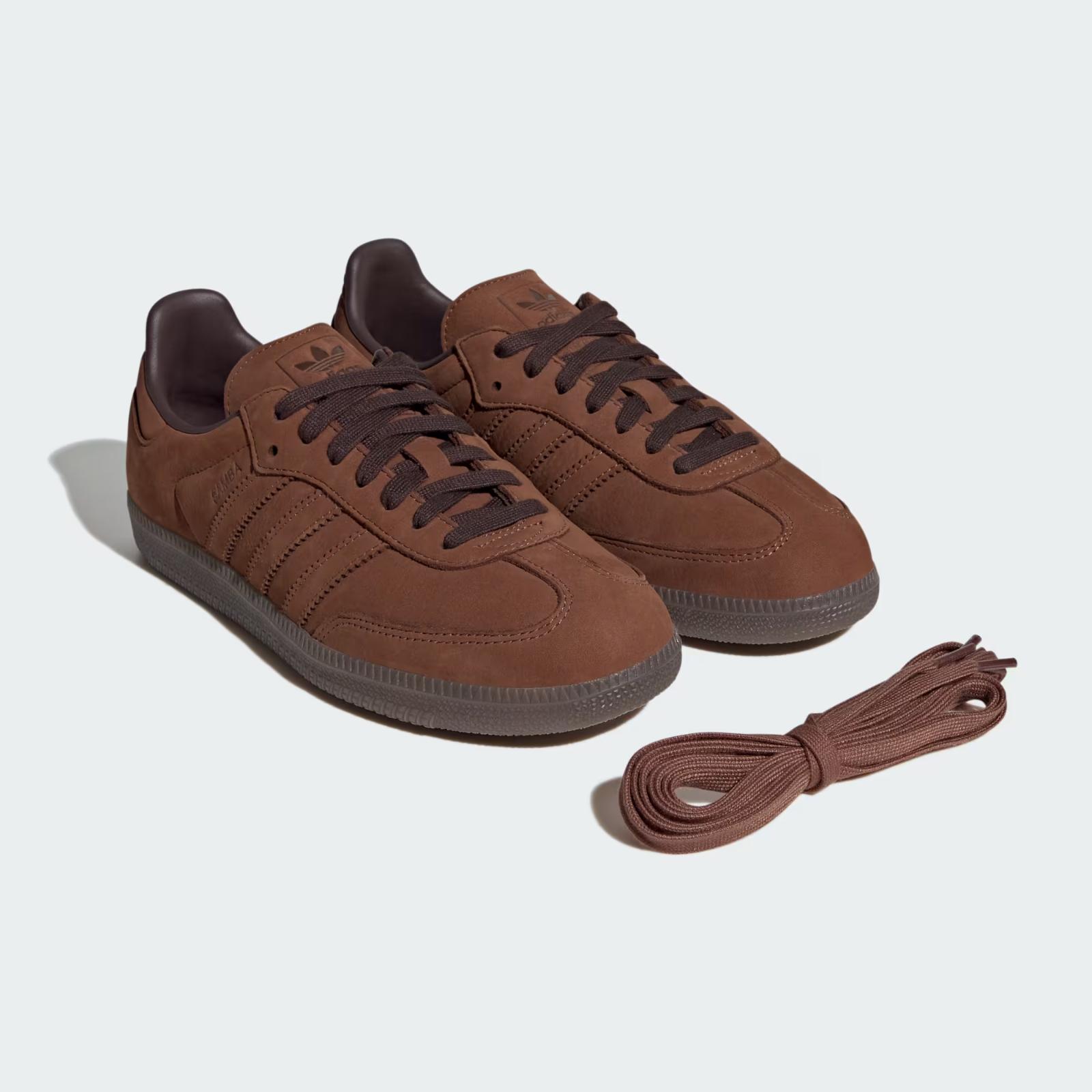 IH4387 adidas Samba OG Preloved Brown Aurora Coffee Gum (Men s) 9