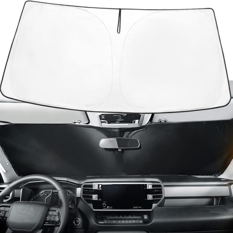 Front Windshield Sun Shade Car Windscreen Summer Sunshade For Tundra Limited SR5 Platinum TRD Pro Pickup 2024