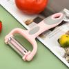 3-In-1 Stainless Steel Peeler Fruit Vegetable Potato Carrot Cucumber Multi-function Sharp Grater Peeler Slice Home Kitchen Tools
