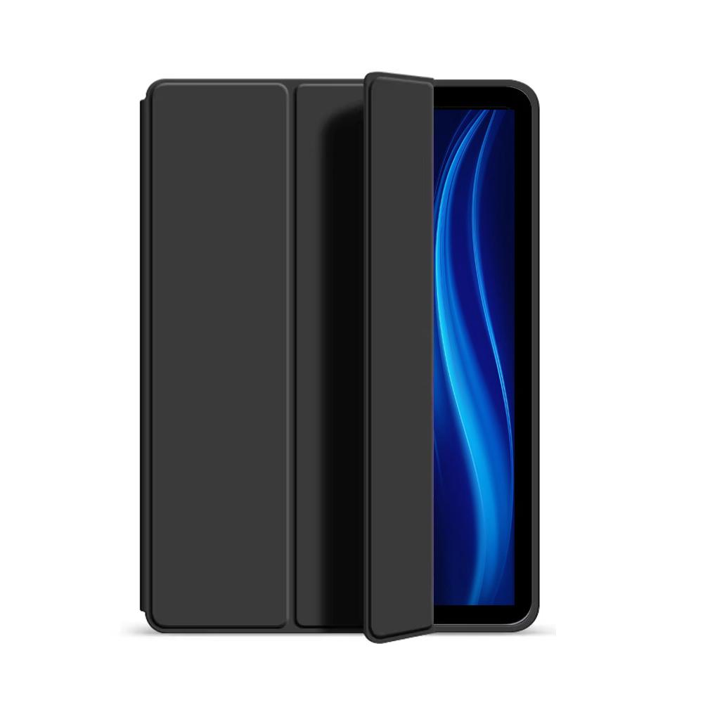 Étui pour Samsung Galaxy Tab S9 11 pouces Support à rabat Magnétique Dos souple en TPU pour Étui Tablette Galaxy Tab S9 SM-X710 X716B X718U Tab S9 11inch 2023 noir