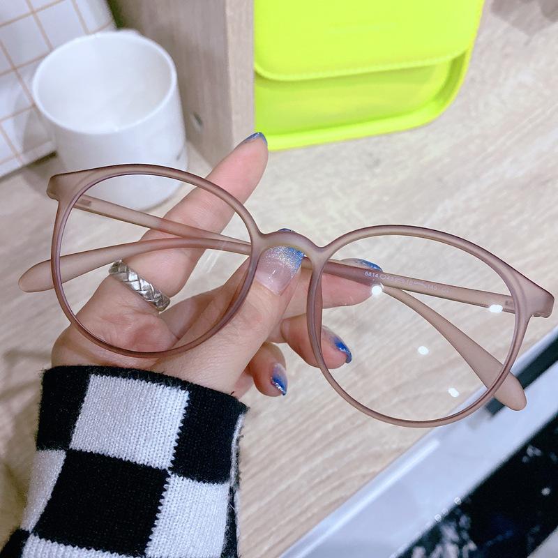 Tr90 Glasses Frame, Retro Glasses Frame, Round Glasses Frame Lesbian 6814