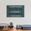 1pc Polish Funny Sarcastic Quotes Vintage Metal Tin Sign, "Wszystkim Dogodzić Się Nie Da," Wall Art Decor for Home Decor