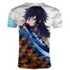 Trendy Anime T-shirt Men/Women Demon Slayer Kimetsu No Yaiba 3D Printed T-shirt Casual Tees