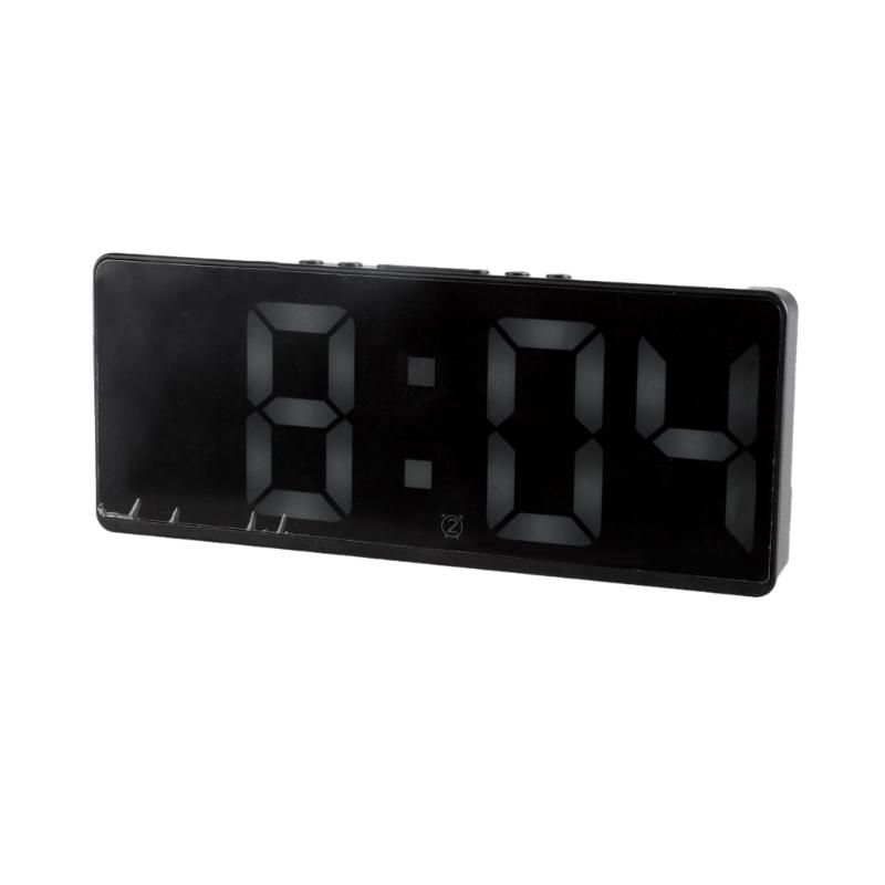 

Digital Alarm Clock with Temperature Date Display Voice Control Function,Easy to Use Snooze, Date, Adjust Brightness 1