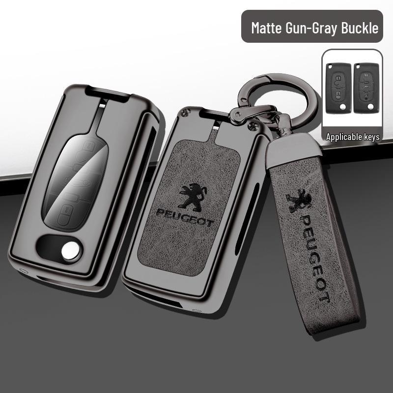 Peugeot & Citroen 207/307/3008/408/RCZ Dedicated Key Cover with Logo