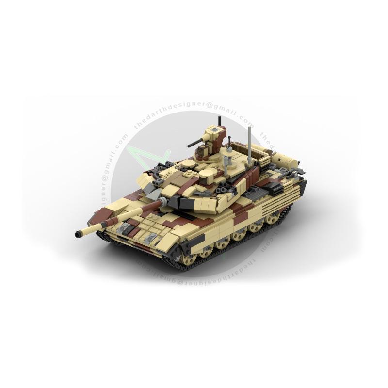 Платиновый Кирпич MOC-109174-2T-90M Основной Боевой Танк | 1:Модель в масштабе 35