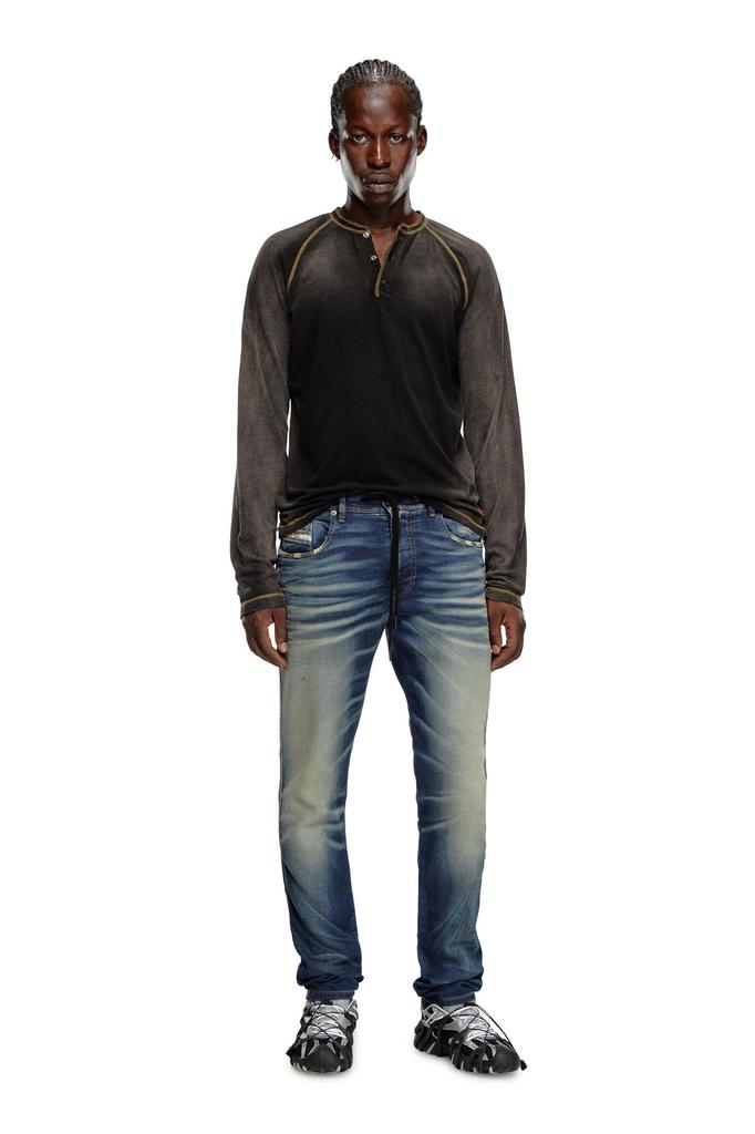 Diesel Men's Slim Fit Denim 2062 D-STRUKT JOGG A15377068MH 36-inch Indigo Blue 01