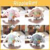 Plush Stuffed Animal Rabbit Keychain With Scarf Accessory Super Soft Backpack Charm For Kids Gifts