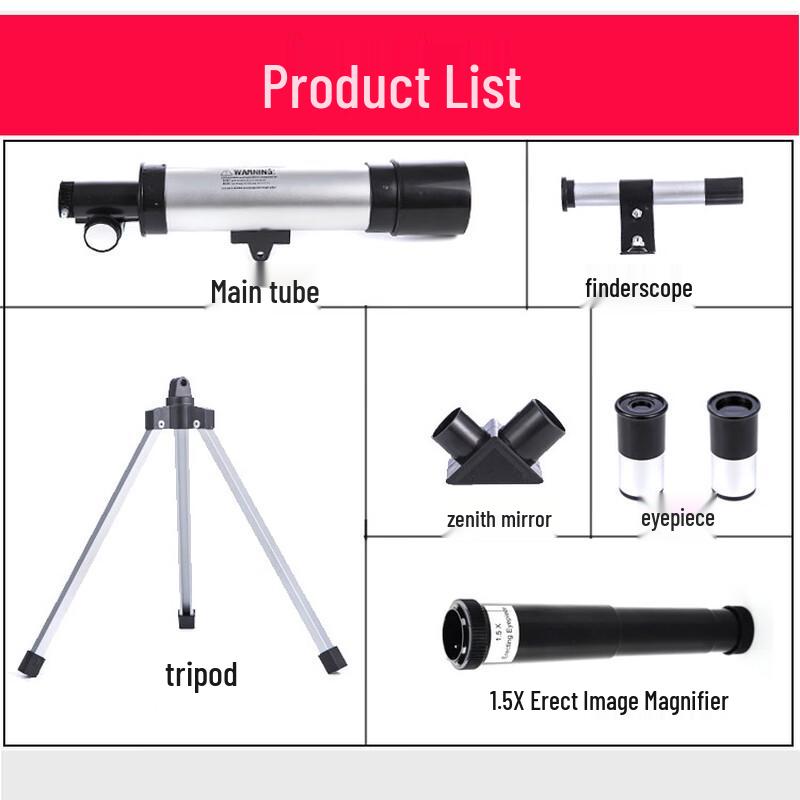 Miflame F36050 Entry-Level Astronomical Telescope
