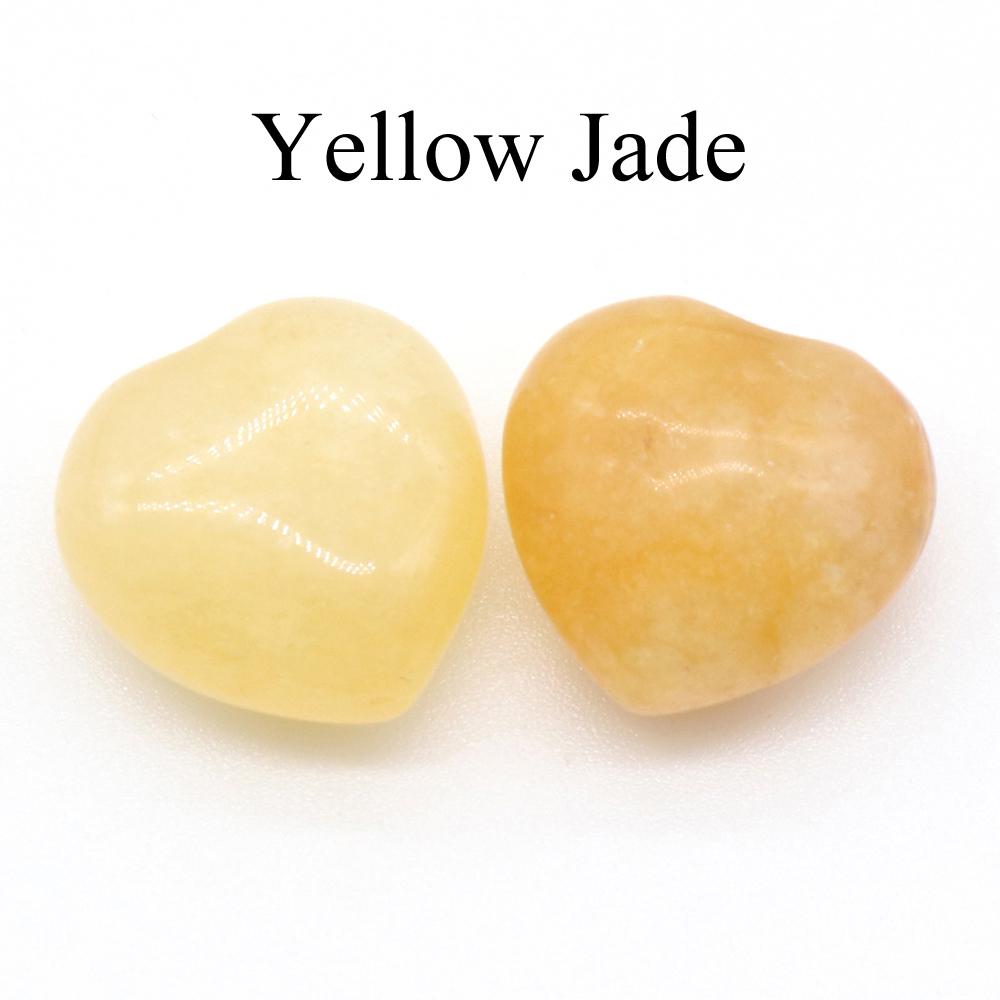 2 bucăți mini energie din piatră naturală ornament de inimă, cristal vindecător Reiki agat sodalit ametist jad piatră prețioasă decor pentru casă bijuterii cadouri 15 mm