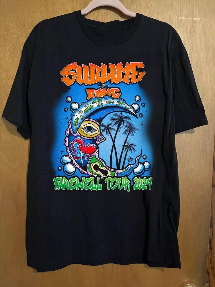 Sublime With Rome Spring Summer 2024 Farewell Tour T-Shirt Unisex T-Shirt XXXXL