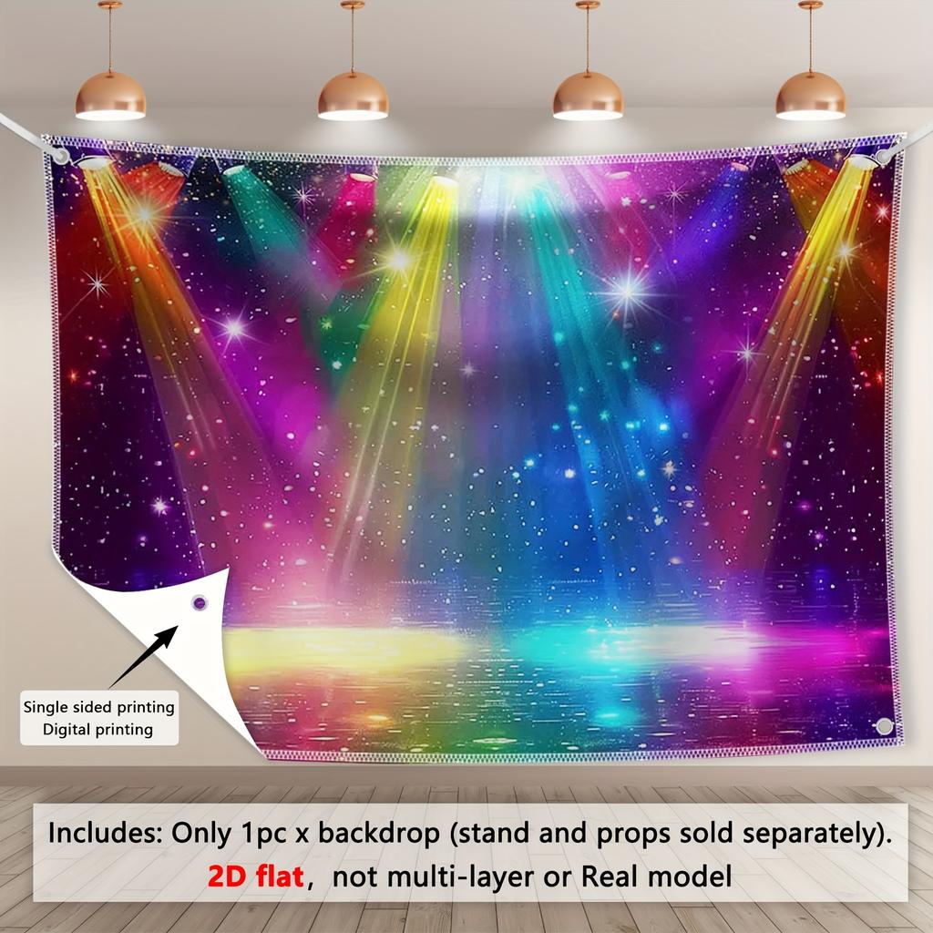 Neon Light Sign PartyDecoration Background Winter Photography Backdrop Decorations For Photo Studio Photo Booth Christams Party