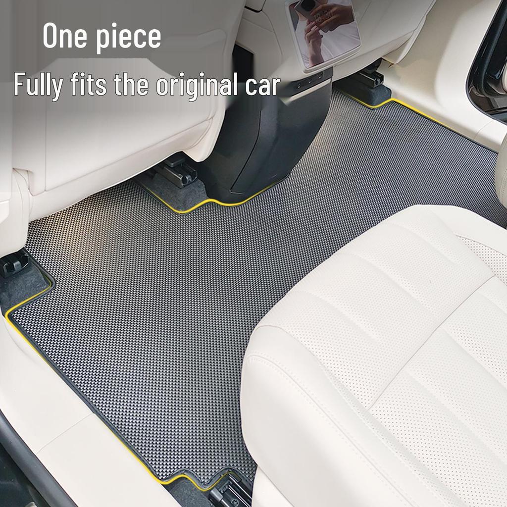 2025 NIO Letao L90 Carbon Fiber TPR Floor Mats - Full Surround, Easy Installation