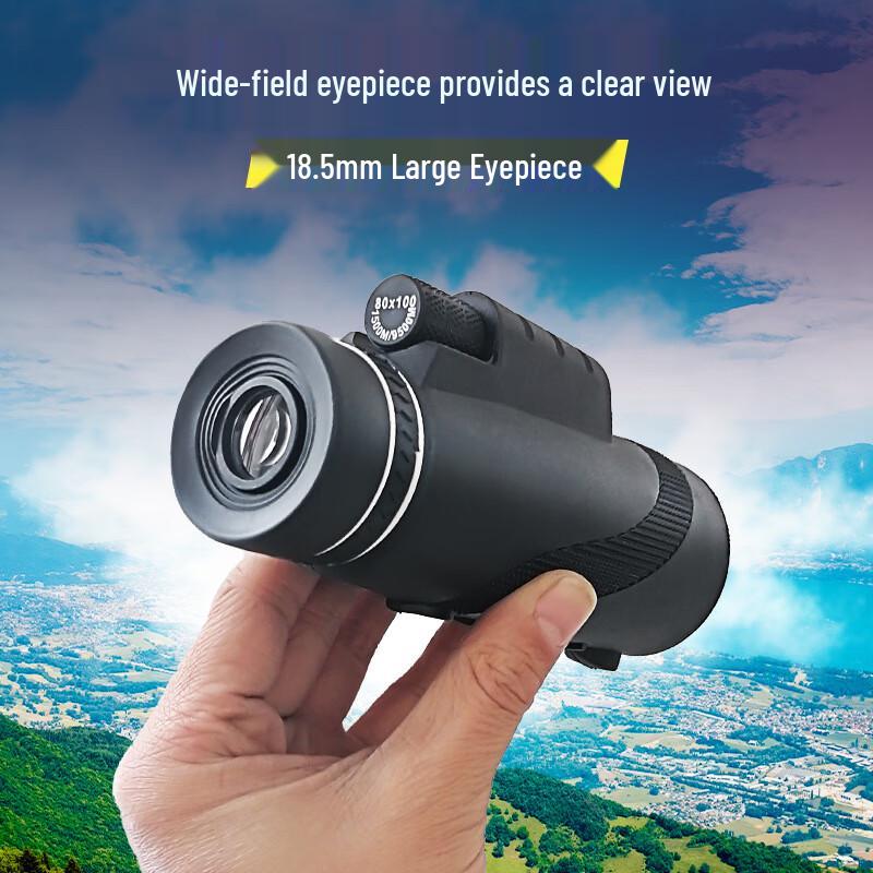 miflame 80X100 HD Monocular Telescope