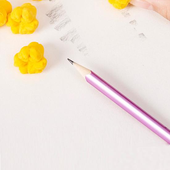 10Pcs Popcorn-Shaped Pencil Cap Eraser Set Cute Rubber Erasers for Kids Students Fun Classroom Prize School Supply Party Favors