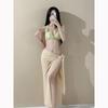 3 Pieces Micro Bikini Set Bikini Sexy Women Swimsuit Long Skirt Female Swimwear Bathing Suit Beachwear Cover Ups