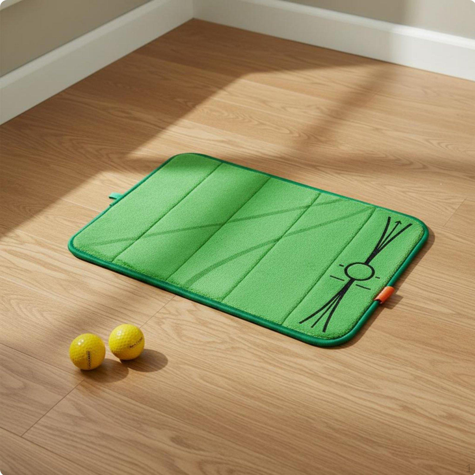 Golf Swing Detection Mat Portable Path Practice Tool for Golfers, Beginners, Indoor,