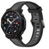 18/20/22mm Sports Silicone Strap for Amazfit T-Rex3 Pro 48mm 44mm Comfortable Breathable Wristband for Amazfit Helio/Balance 2-1