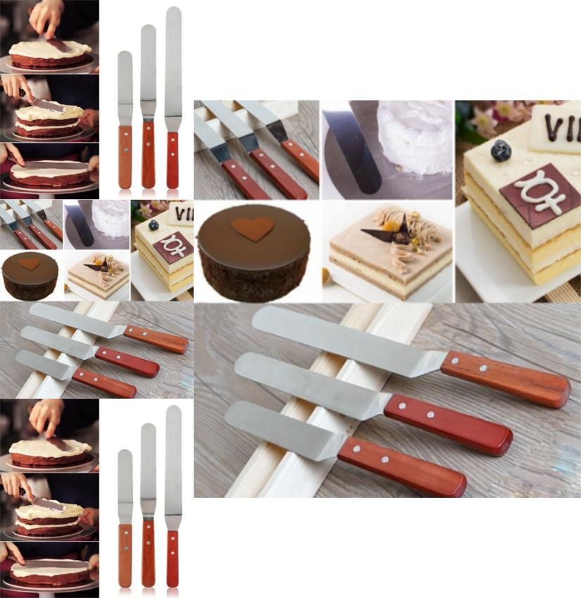 Thickening Cream Various Spatula Curved Scraping Cake Mounting Baking Tools