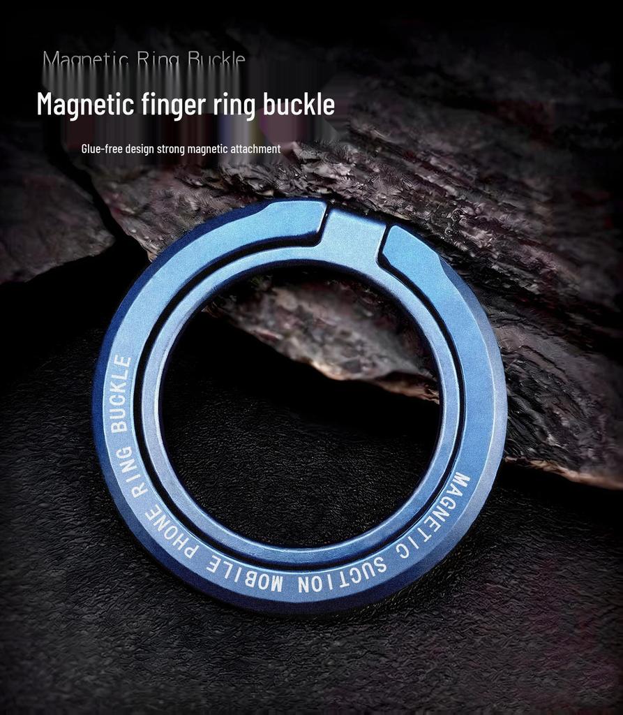 2025 Magnetic Magsafe Adjustable Ultra-Thin Zinc Alloy Finger Ring Phone Holder