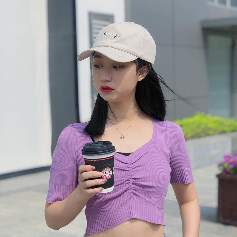 Korean Style Trendy Versatile Baseball Cap for Women and Men - Spring/Summer Fashion Sun Hat